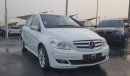 Mercedes-Benz B 200 Mercedes benz B200 model 2006 GCC car prefect condition no need any maintenance full option full ser