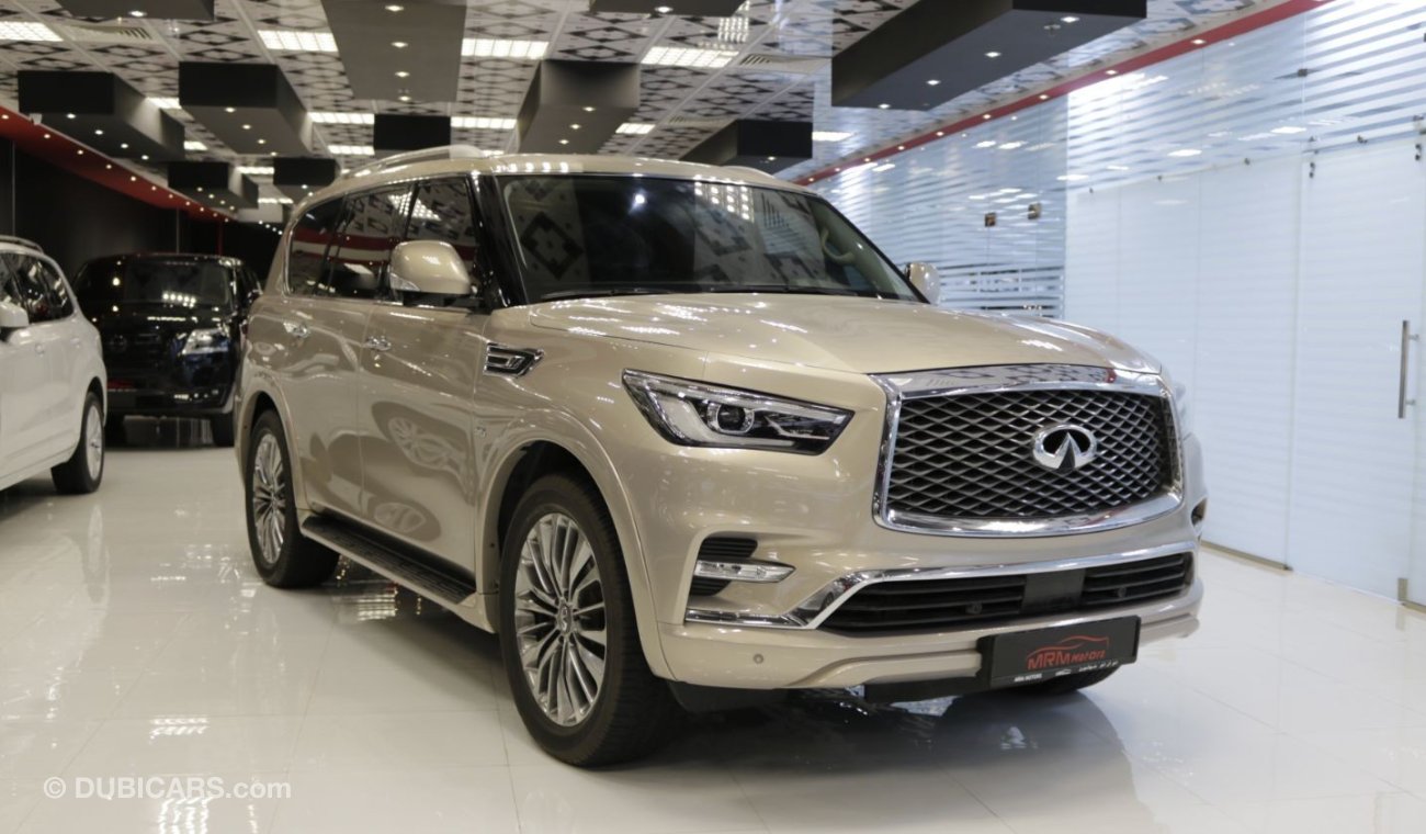 إنفينيتي QX80 infiniti QX-80-2018  LOW MILEGE