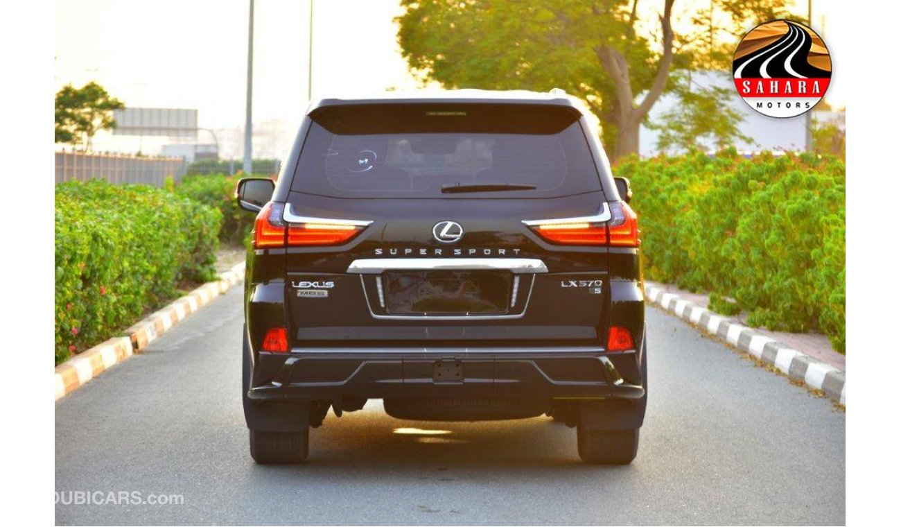 لكزس LX 570 8 5.7L Petrol ATSuper Sport with MBS Seats