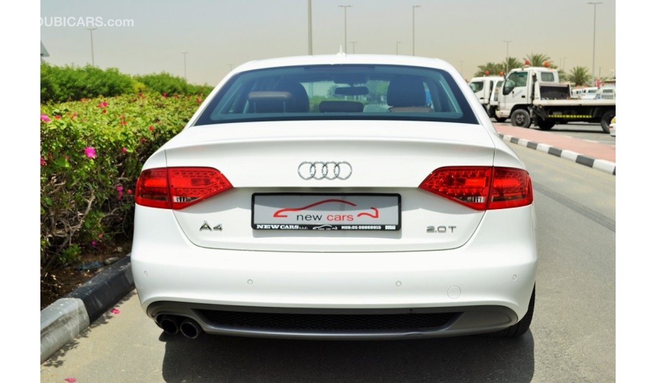 Audi A4 - ZERO DOWN PAYMENT - 860 AED/MONTHLY - 1 YEAR WARRANTY