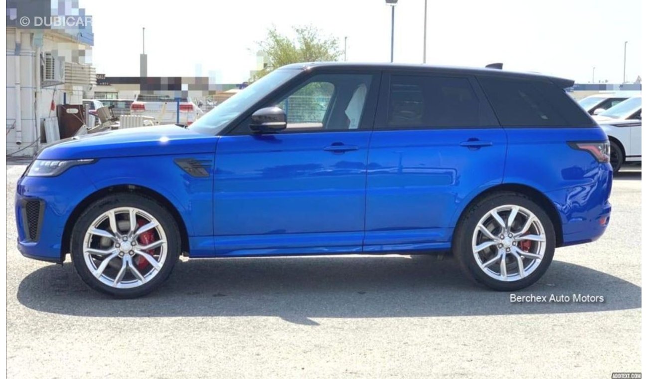 Land Rover Range Rover Sport SVR velocity blue