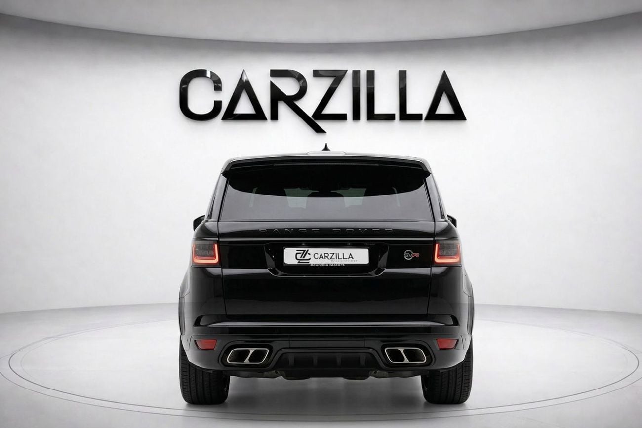 Land Rover Range Rover Sport SVR 5.0L (575 HP) 4WD l Supercharged V8 l AED 5,483 P.M l 0% Downpayment