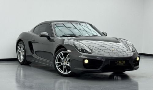 Porsche 718 Cayman Std 2.0L A/T 2015 Porsche Cayman, Excellent Condition, GCC