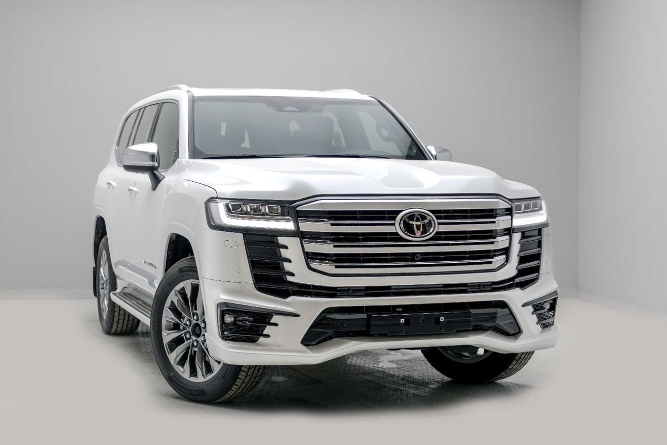 Toyota Land Cruiser VXR 3.3L - Precious White Pearl Inside Black & Dark Red | Export Only