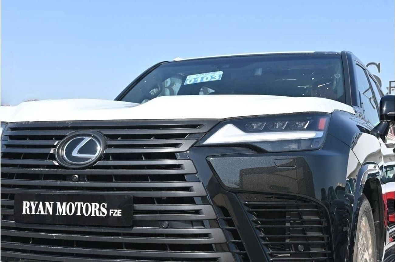 لكزس LX 600 Lexus LX600 VIP w/Black Pkg 3.5L Twin-Turbo V6, Petrol Model 2024, Color Black