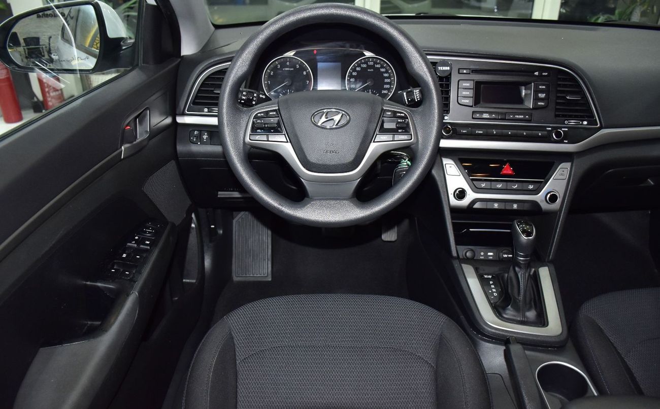 هيونداي إلانترا EXCELLENT DEAL for our Hyundai Elantra ( 2017 Model ) in White Color GCC Specs