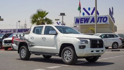 Mitsubishi L200 Brand New Mitsubishi L200 2024 Export 2.4L Diesel 4WD|White/Black|(L200-GLX-AT-55|