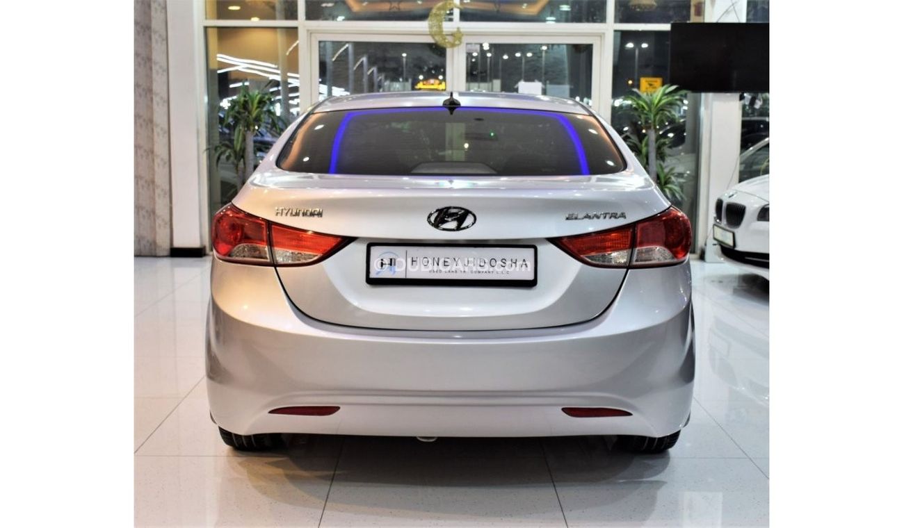 هيونداي إلانترا Hyundai Elantra 2014 Model!! in Silver Color! GCC Specs