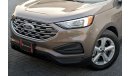 Ford Edge | 1,917 P.M  | 0% Downpayment | Fantastic Condition!