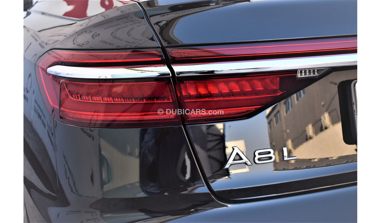 Audi A8 L AED 5290 PM | 4.0L 60TFSI 4WD V8 GCC AGENCY WARRANTY UP TO 2025 OR UNLIMITED KM