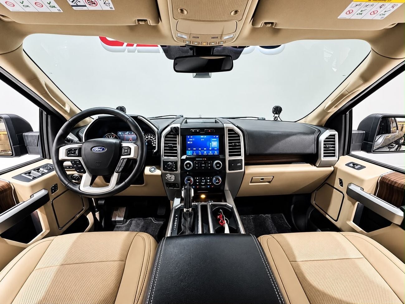 فورد F 150 LARIAT كابينة طاقم جلد كينج رانش LARIAT CREW CAB LTHR KNG RCH