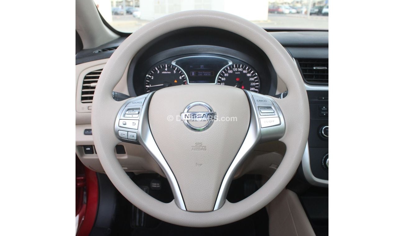 Nissan Altima S NISSAN ALTIMA 2017 RED GCC 2.5L EXCELLENT CONDITION WITHOUT ACCIDENT