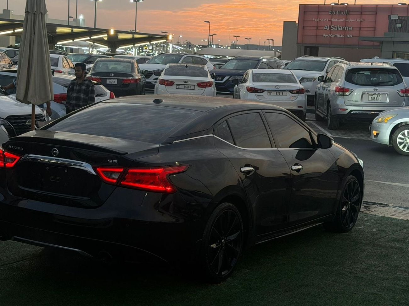 نيسان ماكسيما وراد فل ماعد الفتحه