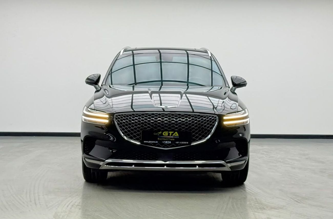 Genesis GV70 PRESTIGE 2023 Genesis GV70 Platinum Sport, 1 Year Unlimited Kilometer Warranty, GCC Specs.