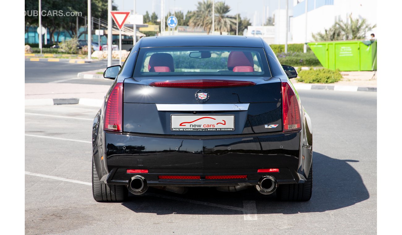 Cadillac CTS V - 2013 - GCC - ASSIST AND FACILITY IN DOWN PAYMENT - 2655 AED/MONTHLY