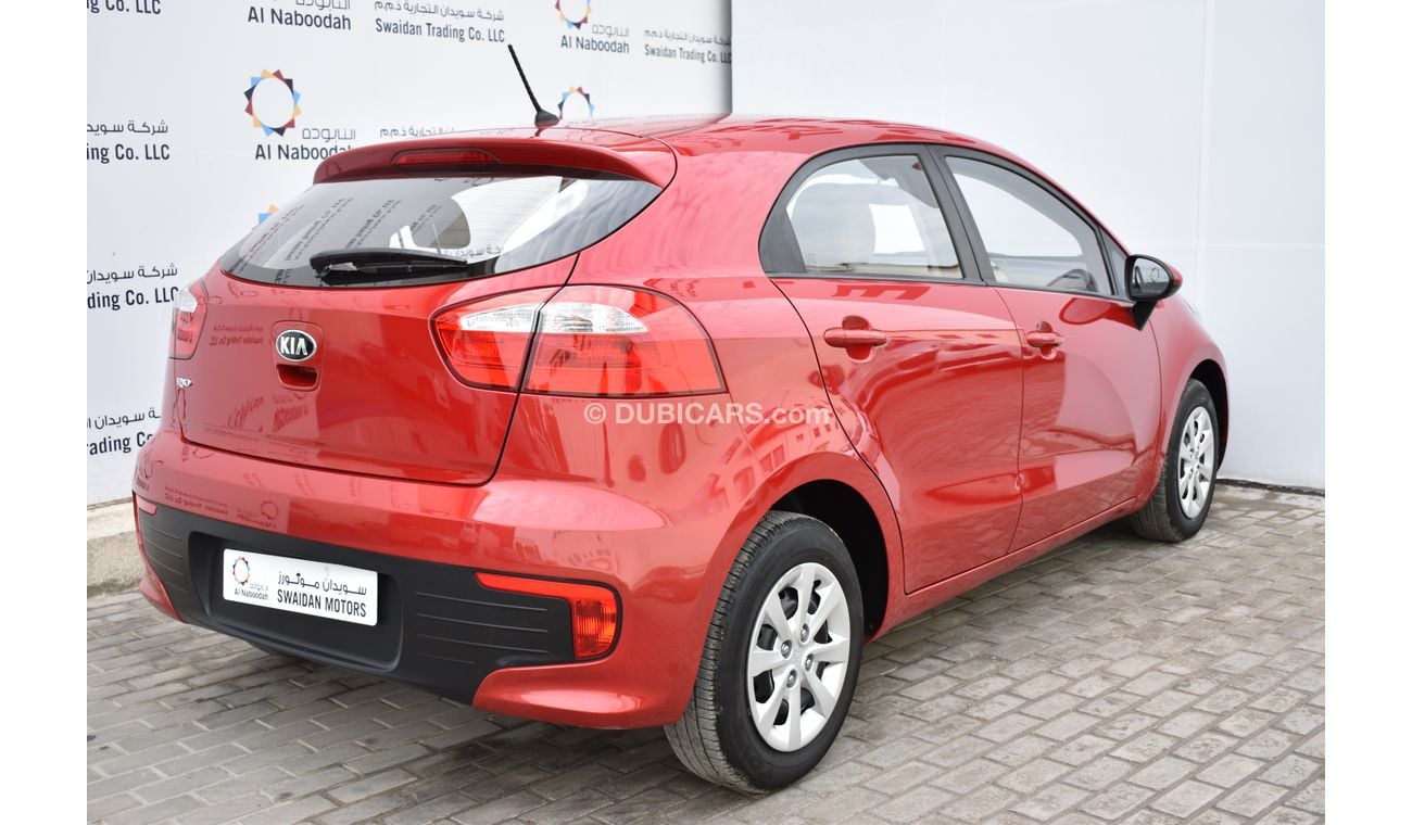 Kia Rio 1.4L HATCHBACK EX 2017 GCC WITH DEALER WARRANTY STARTING FROM 28,900 DHS
