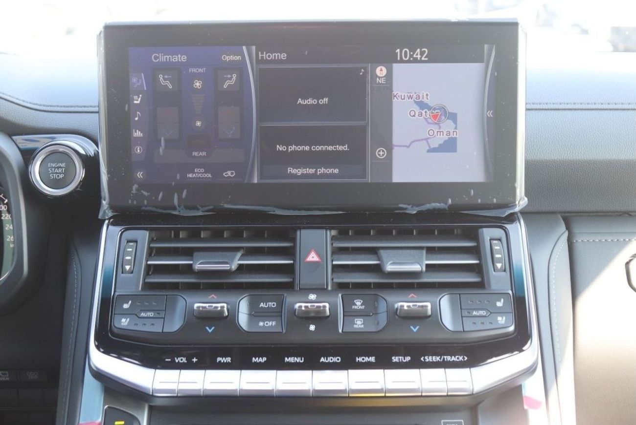 تويوتا لاند كروزر VXR 3.5L Twin Turbo, JBL Sound system, Leather seat, Model 2025