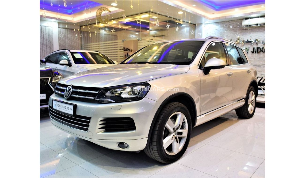 Volkswagen Touareg AMAZING Volkswagen Touareg 2012 Model! Silver Color! GCC Specs