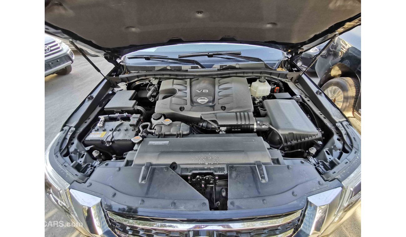 نيسان باترول 5.6L V8 PETROL, 20" RIMS, CLIMATE CONTROL, DRIVER MEMORY SEAT, HEATED SEATS (CODE # NPFO01)