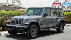 Jeep Wrangler Unlimited Sport Plus + UAE Edition , GCC 2021 , 0Km , W/3 Yrs or 60K Km WNTY @Official Dealer