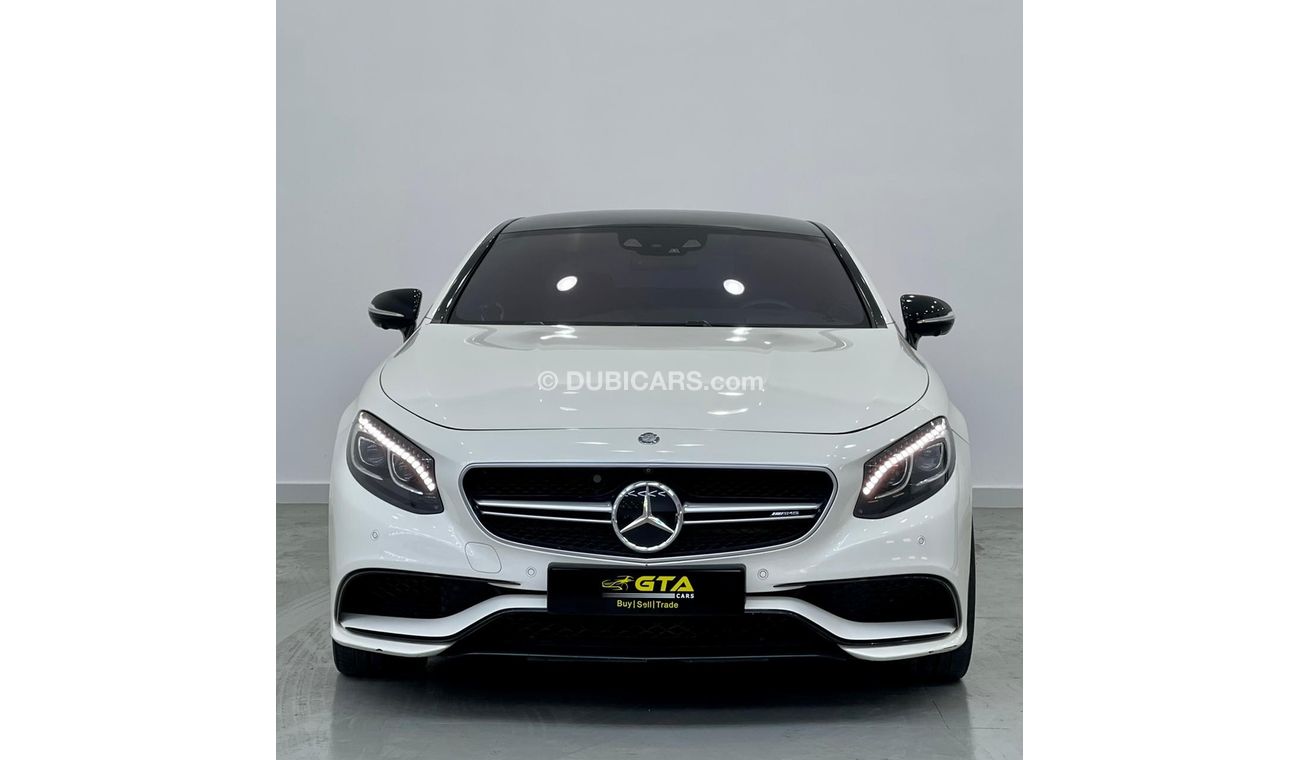 Mercedes-Benz S 63 AMG Coupe 2015 Mercedes S63 AMG Edition 1 Coupe, Warranty, Full Service History, Low KMs, GCC
