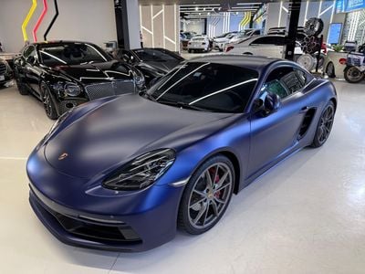 بورش كايمان 718 GTS 4.0L A/T 2020 Porsche 718 Cayman GTS 4.0 - GCC - Full Warranty and Service till 2027