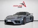 Porsche 718 Cayman AED 11,180 P.M | 0% DOWN PAYMENT | PORSCHE 718 CAYMAN GT4 RS | 4.0L NATURALLY ASPIRATED | 2023 | GCC