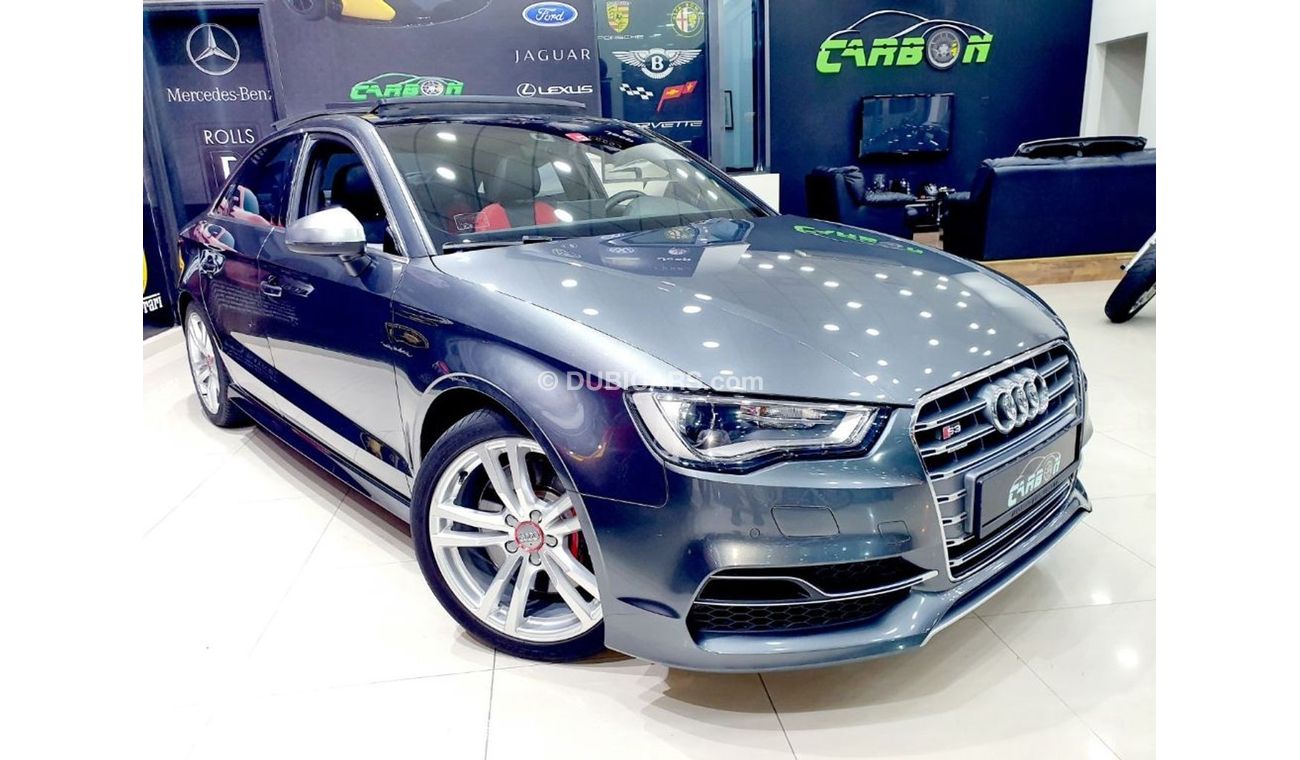 Audi S3 - 2016 - GCC - 2 YEARS WARRANTY AT AL NABOODAH - ( 1,300 AED PER MONTH )
