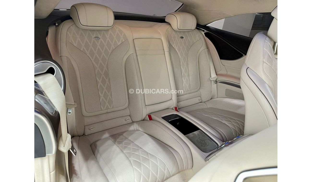 Mercedes-Benz S 500 Coupe 2016 Mercedes S500 4MATIC, Mercedes Service History, Warranty, GCC