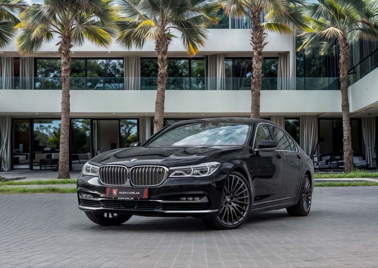 بي أم دبليو 750Li 50Li xDrive | 2,115 P.M  | 0% Downpayment | Well Maintained!
