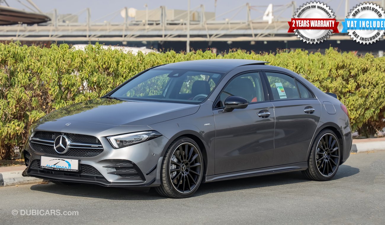 Mercedes-Benz A 35 AMG GCC , 2021 , 0Km , Aerodynamic & Night Package , W/2 Yrs UNLTD MLG WNTY @EMC