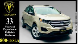 Ford Edge LEATHER SEATS + NAVIGATION / GCC / 2017 / WARRANTY + SERVICE CONTRACT: 28/6/2022 / ONLY 919 DHS P.M.