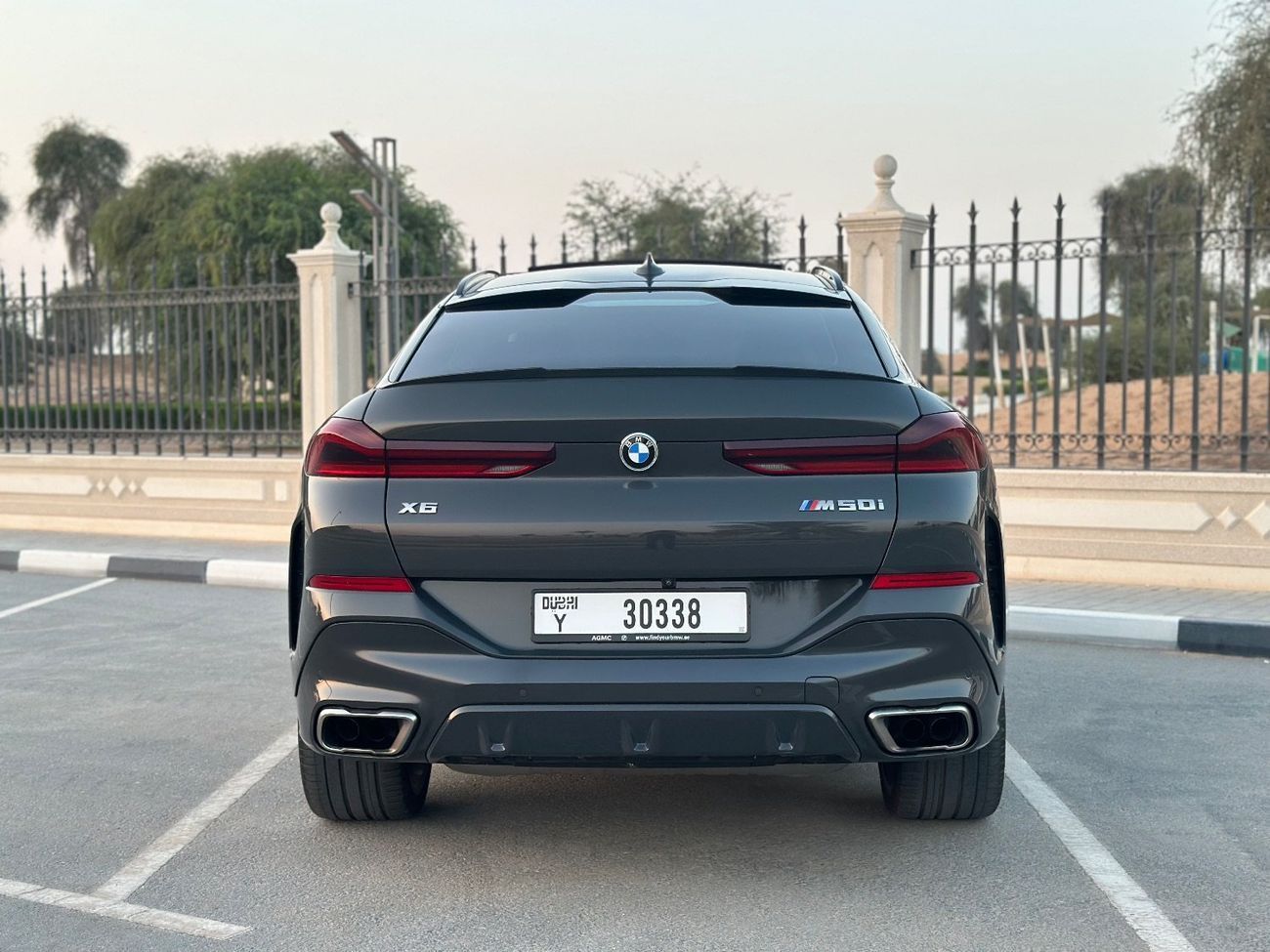 BMW X6 M50i 4.4L V8 | 2021 | GCC Specs | Warranty And Service AGMC | Full Option | Perfect Condition