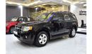 Ford Escape EXCELLENT DEAL for our Ford Escape XLT ( 2012 Model ) in Black Color GCC Specs
