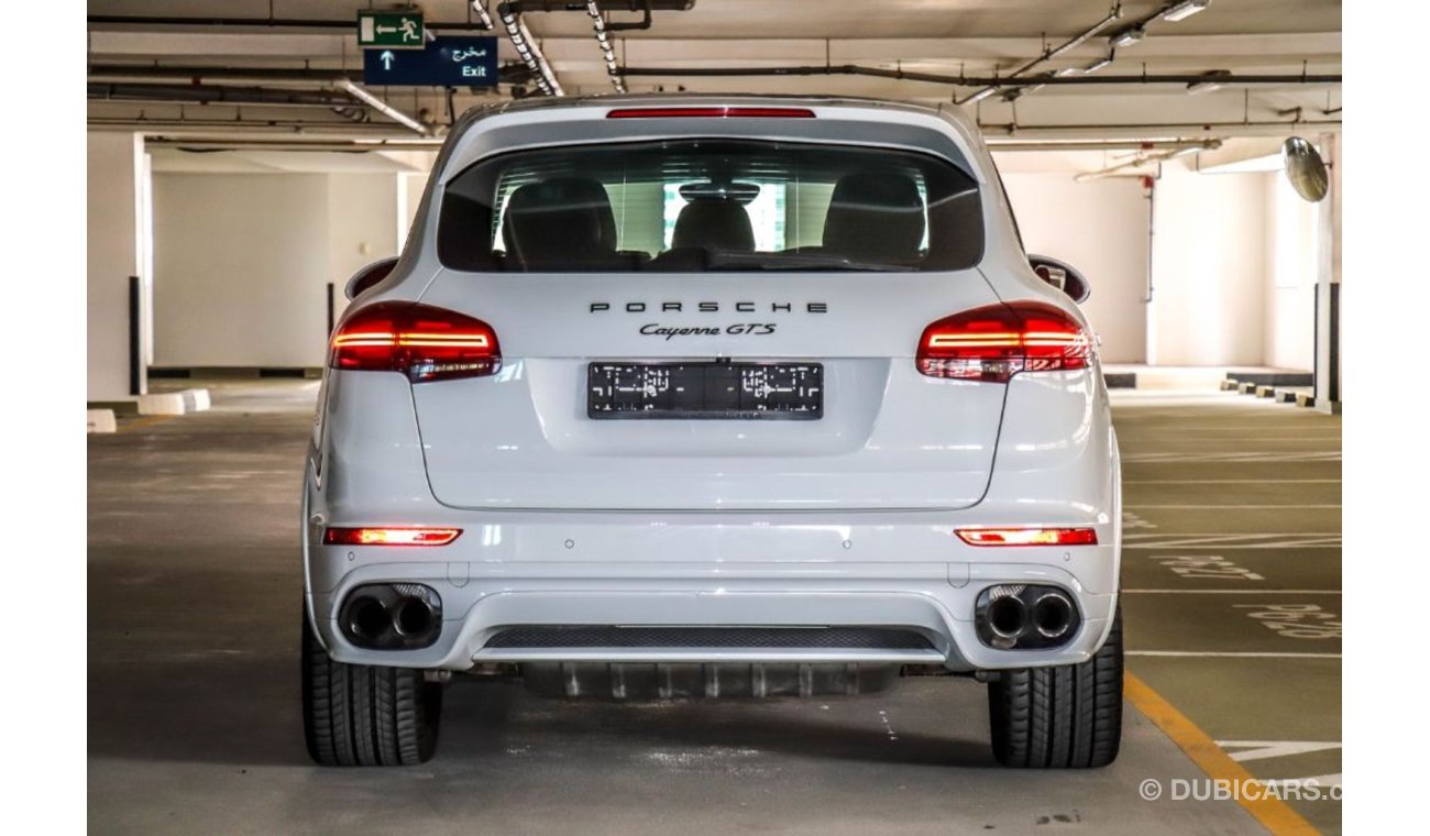 بورش كايان Porsche Cayenne GTS 2016 GCC under Agency Warranty with Zero Down-Payment.