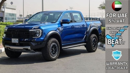 Ford Ranger Raptor Raptor V6 3.0L Ecoboost 4X4 , 2024 GCC , 0Km , With 5 Yrs or 120K Km WNTY @Official Dealer