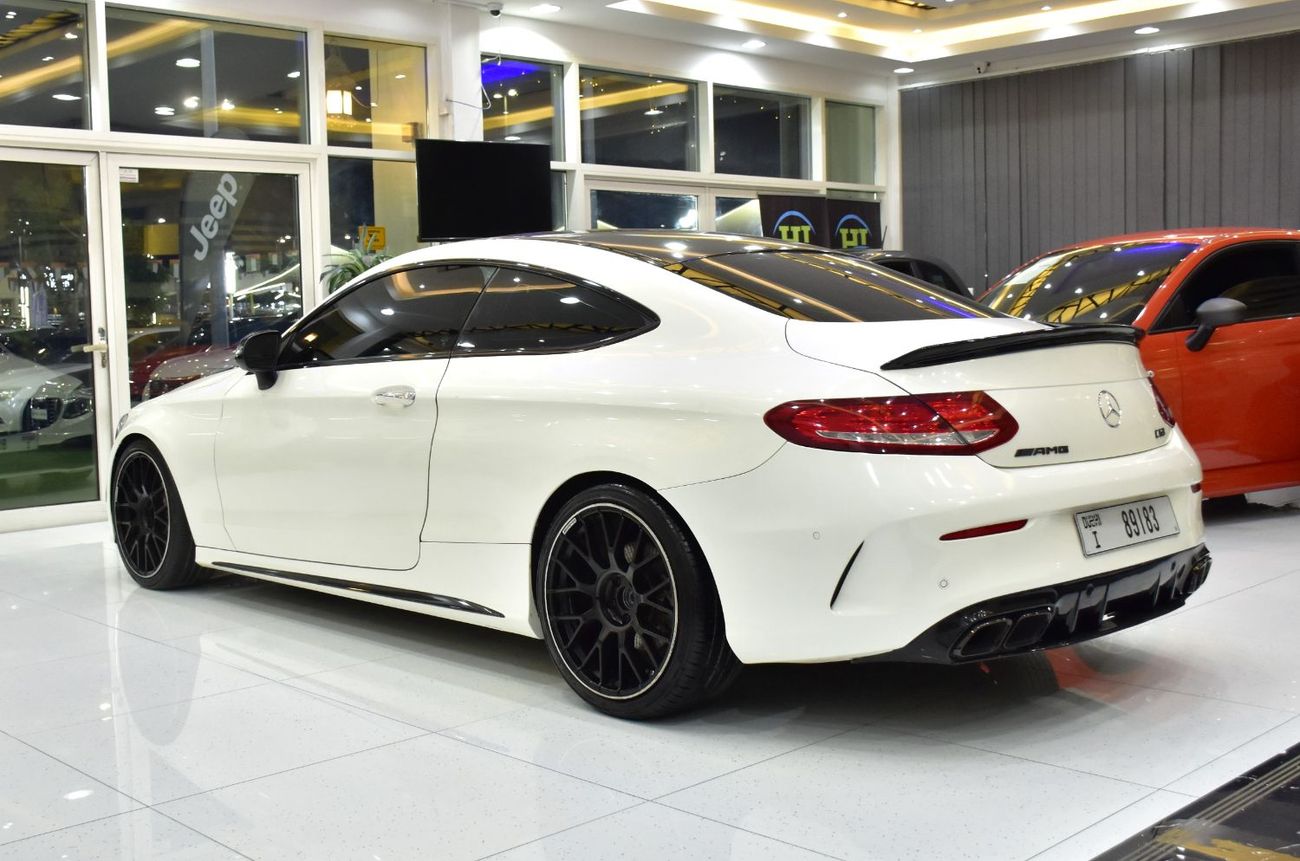 Mercedes-Benz C 300 Coupe EXCELLENT DEAL for our Mercedes Benz C300 4Matic ( 2017 Model ) in White Color American Specs