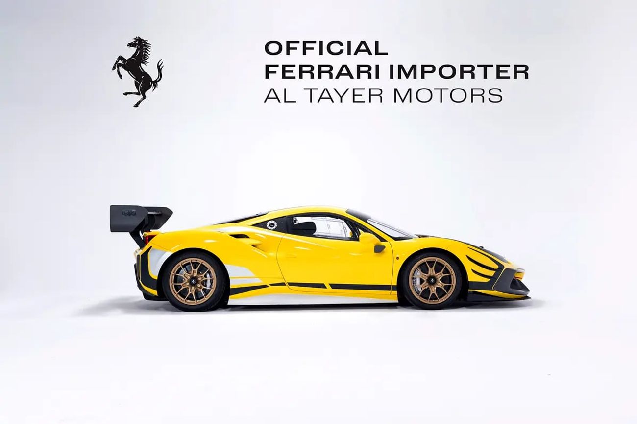 Ferrari 488 Challenege EVO Racecar