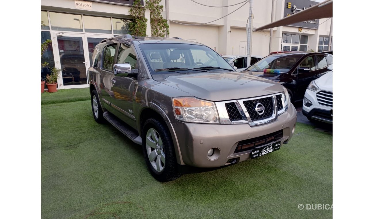 Nissan Armada Gulf Dye Agency 2009 model number one Wood leather hatch Rear wing Sensors in excellent condition, y