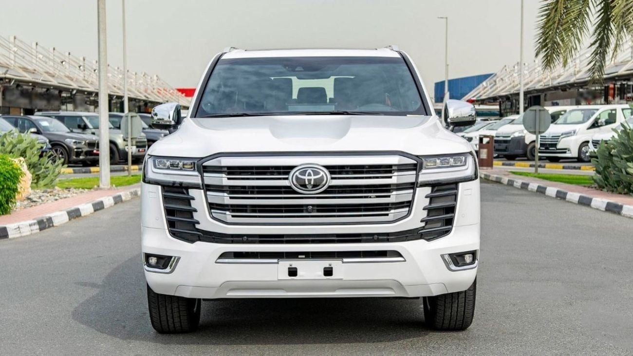 تويوتا لاند كروزر (LHD) TOYOTA LAND CRUISER LC300 VXR 3.5P AT MY2025 – WHITE