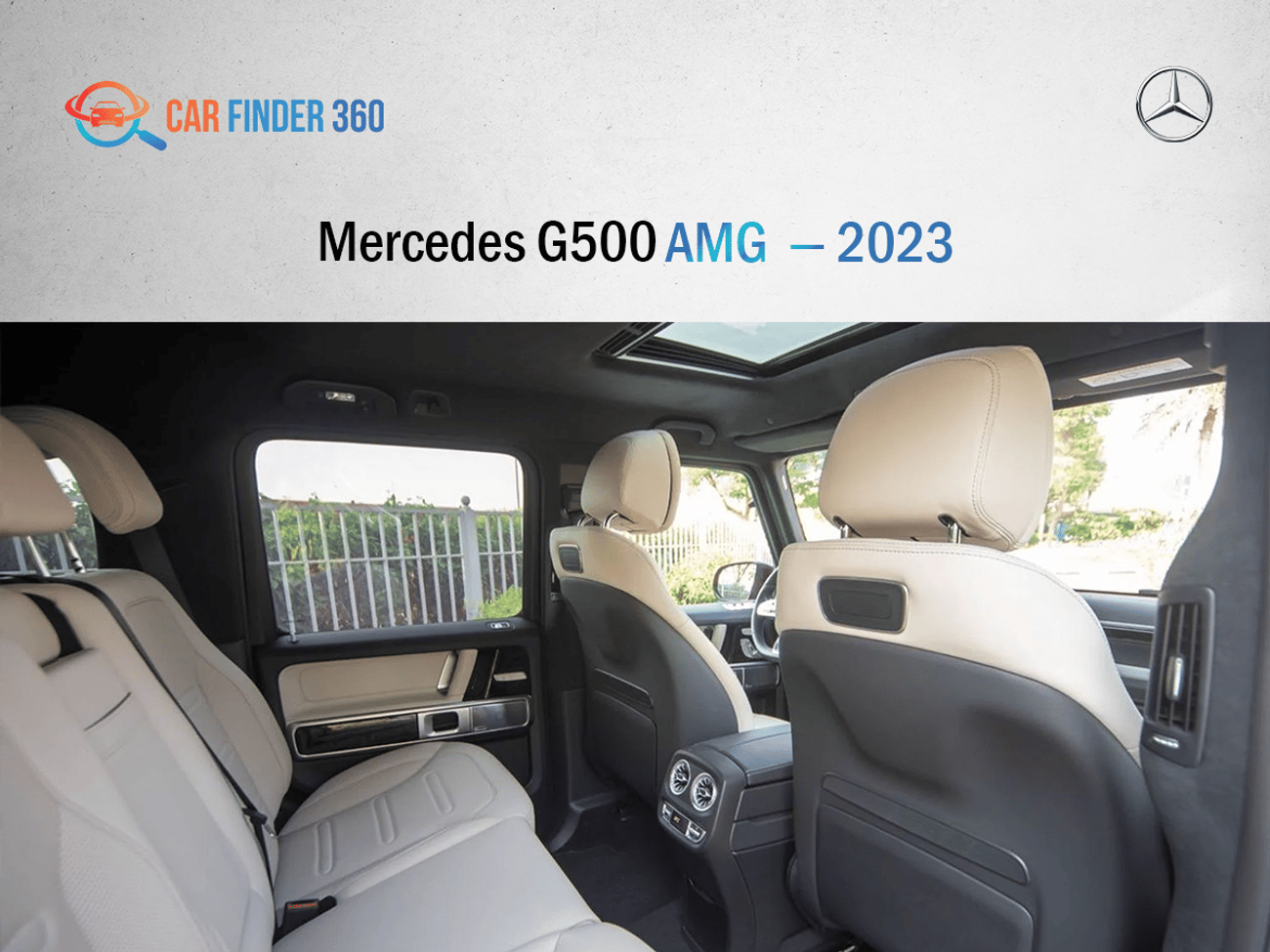 Mercedes-Benz G 500 AMG Mercedes-Benz G-Class 500 2023