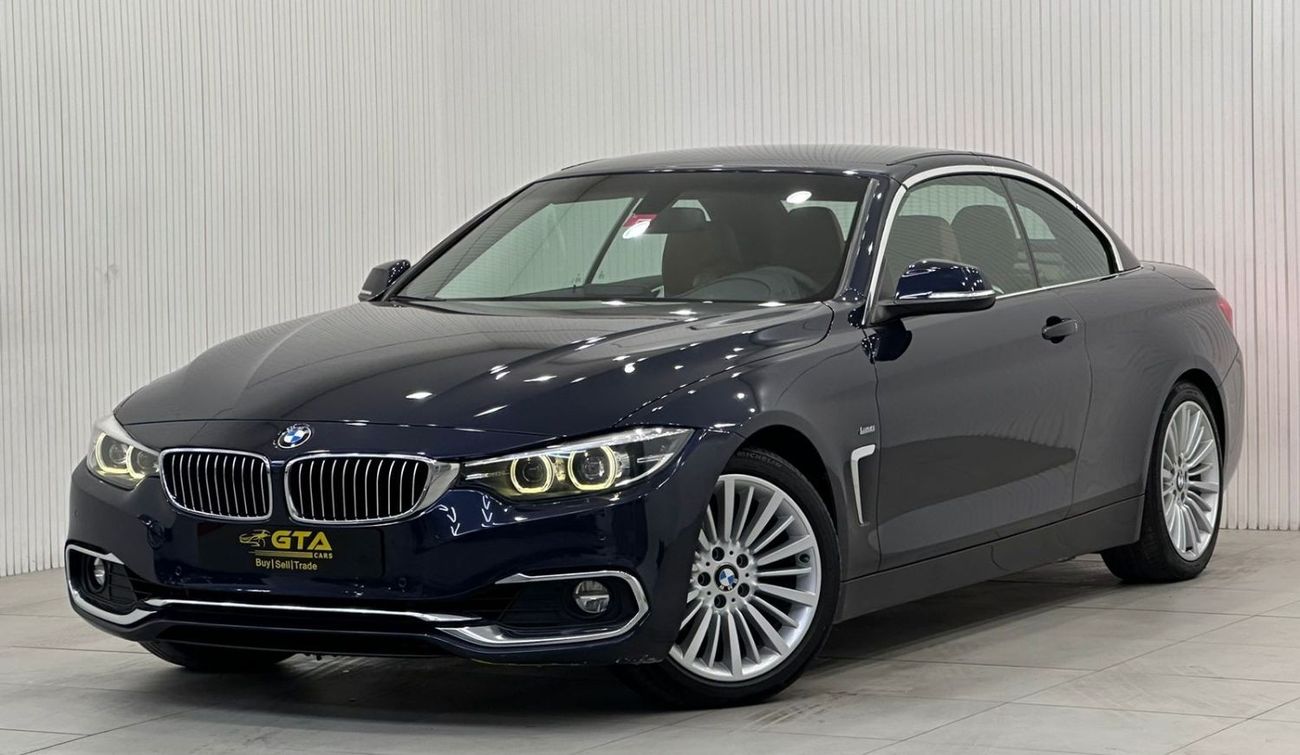 BMW 420i Std 2.0L 2019 BMW 420i Luxury-Line Convertible, Warranty, Service History, Excellent Condition