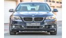 BMW 520i 2016 full option Under warranty with Zero Downpayment