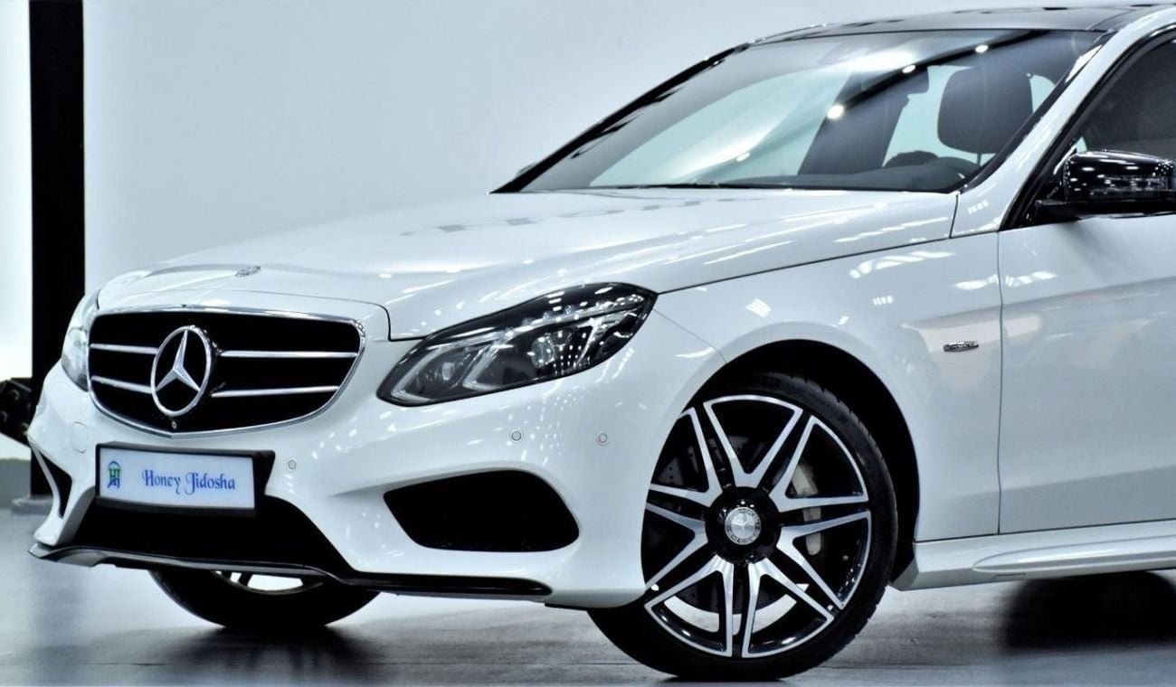 Mercedes Benz E500 STD EXCELLENT DEAL for our Mercedes Benz E500 ( 2016 Model ) in White Color GCC Specs