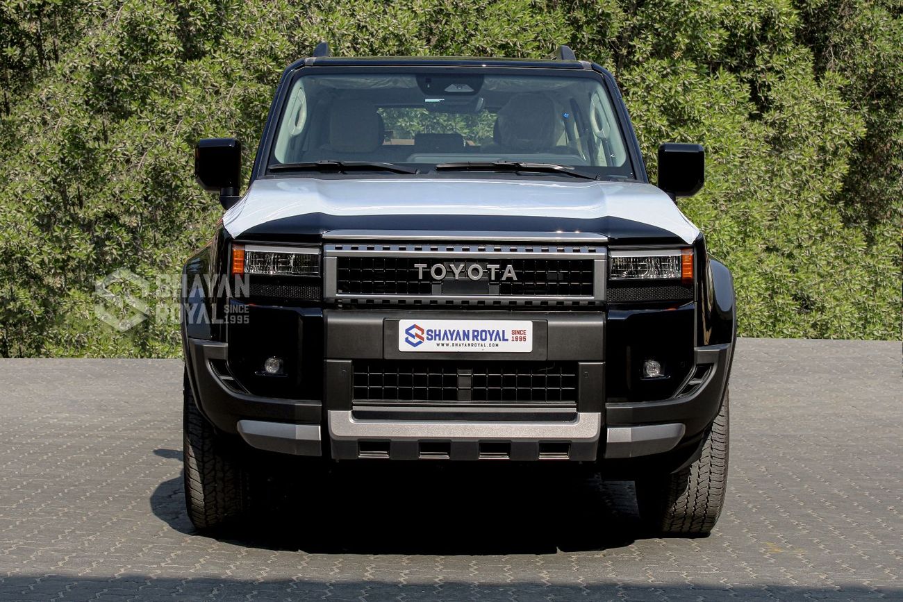 تويوتا برادو LHD 2.4L PETROL ALL ROUNDER FULL OPTION 4WD AT 7-SEATS | RADAR | 2025MY