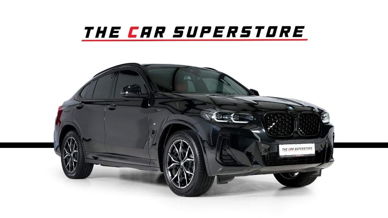 BMW X4 XDRIVE 30I M SPORT GCC-1 Owner-Very Low Mileage-AGMC Warranty & Service Package Until March 2028