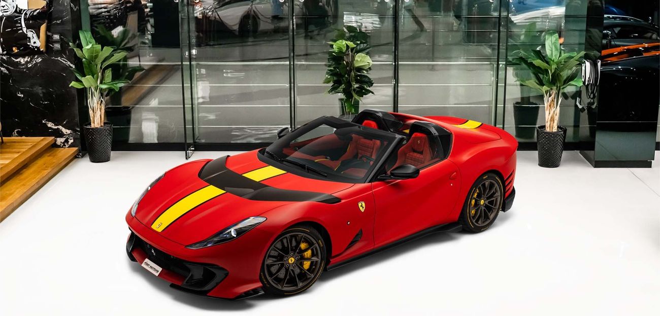 فيراري 812 كومبيتيزون 6.5L V12 Naturally Aspirated Engine