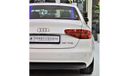 أودي A4 EXCELLENT DEAL for our Audi A4 ( 25TFSi ) 2016 Model!! in White Color! GCC Specs
