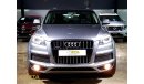 Audi Q7 2013 Audi Q7 S-Line SuperCharged, Full Service History, Warranty, GCC