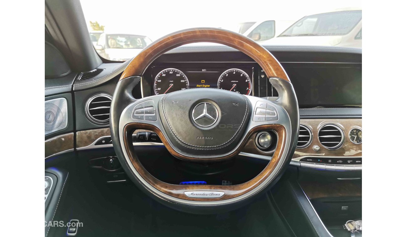 Mercedes Benz S550 5.5L, 20" Rims, Power & Memory Seats, 360° Camera, Leather Seats, Twin Sunroof, DVD-USB (LOT # 732)